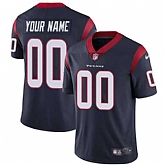 Customized Men & Women & Youth Nike Texans Navy Vapor Untouchable Player Limited Jersey,baseball caps,new era cap wholesale,wholesale hats