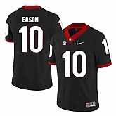 Georgia Bulldogs #10 Jacob Eason Black College Football Jersey DingZhi,baseball caps,new era cap wholesale,wholesale hats