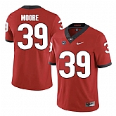 Georgia Bulldogs #39 Corey Moore Red College Football Jersey DingZhi,baseball caps,new era cap wholesale,wholesale hats
