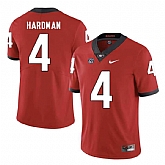 Georgia Bulldogs #4 Mecole Hardman Red College Football Jersey DingZhi,baseball caps,new era cap wholesale,wholesale hats