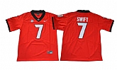 Georgia Bulldogs #7 D'Andre Swift Red College Football Jersey,baseball caps,new era cap wholesale,wholesale hats