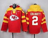 Kansas City Chiefs #2 Dustin Colquitt Red Player Stitched Pullover NFL Hoodie,baseball caps,new era cap wholesale,wholesale hats