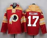 Washington Redskins #17 Doug Williams Burgundy Red Player Stitched Pullover NFL Hoodie,baseball caps,new era cap wholesale,wholesale hats