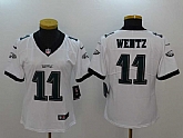 Women Nike Eagles #11 Carson Wentz White Vapor Untouchable Player Limited Jersey,baseball caps,new era cap wholesale,wholesale hats