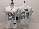 Women Nike Raiders #24 Marshawn Lynch White Vapor Untouchable Player Limited Jersey,baseball caps,new era cap wholesale,wholesale hats