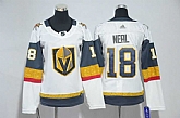 Women Vegas Golden Knights #18 James Neal White Adidas Stitched Jersey,baseball caps,new era cap wholesale,wholesale hats