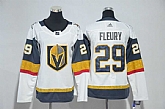 Women Vegas Golden Knights #29 Marc-Andre Fleury White Adidas Stitched Jersey,baseball caps,new era cap wholesale,wholesale hats