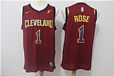Nike Cleveland Cavaliers #1 Derrick Rose Red Swingman Stitched NBA Jersey,baseball caps,new era cap wholesale,wholesale hats