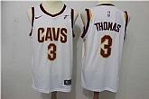 Nike Cleveland Cavaliers #3 Isaiah Thomas White Swingman Stitched NBA Jersey,baseball caps,new era cap wholesale,wholesale hats