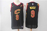 Nike Cleveland Cavaliers #9 Dwyane Wade Black Swingman Stitched NBA Jersey,baseball caps,new era cap wholesale,wholesale hats