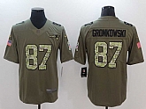 Nike New England Patriots #87 Rob Gronkowski Olive Camo Salute To Service Limited Jerseys,baseball caps,new era cap wholesale,wholesale hats