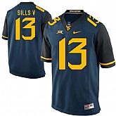 West Virginia Mountaineers #13 David Sills V Navy College Football Jersey DingZhi,baseball caps,new era cap wholesale,wholesale hats