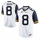West Virginia Mountaineers #8 Karl Joseph White College Football Jersey DingZhi,baseball caps,new era cap wholesale,wholesale hats