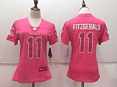 Women Nike Arizona Cardinals #11 Larry Fitzgerald Pink Vapor Untouchable Player Limited Jerseys,baseball caps,new era cap wholesale,wholesale hats