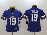 Women Nike Minnesota Vikings #19 Adam Thielen Purple Vapor Untouchable Player Limited Jerseys,baseball caps,new era cap wholesale,wholesale hats