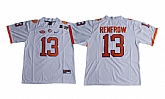 Clemson Tigers #13 Hunter Renfrow White College Football Playoff 2017 National Championship Bound Game Jersey,baseball caps,new era cap wholesale,wholesale hats