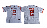 Clemson Tigers #2 Kelly Bryant White College Football Jersey,baseball caps,new era cap wholesale,wholesale hats