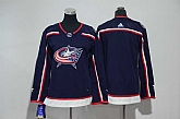 Customized Women Blue Jackets Any Name & Number Navy Adidas Stitched Jersey,baseball caps,new era cap wholesale,wholesale hats
