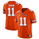 Florida Gators #11 Kyle Trask Orange College Football Jersey,baseball caps,new era cap wholesale,wholesale hats