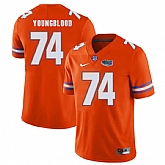 Florida Gators #74 Jack Youngblood Orange College Football Jersey,baseball caps,new era cap wholesale,wholesale hats