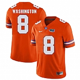 Florida Gators #8 Nick Washington Orange College Football Jersey,baseball caps,new era cap wholesale,wholesale hats