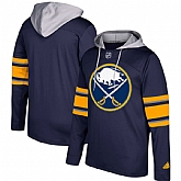 Men's Buffalo Sabres Adidas Navy Silver Jersey Pullover Hoodie,baseball caps,new era cap wholesale,wholesale hats