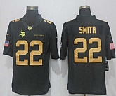 Nike Minnesota Vikings #22 Harrison Smith Anthracite Gold Salute to Service Limited Jersey,baseball caps,new era cap wholesale,wholesale hats
