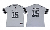 Ohio State Buckeyes #15 Ezekiel Elliott White College Football Jersey,baseball caps,new era cap wholesale,wholesale hats