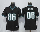 Women Nike Philadelphia Eagles #86 Zach Ertz Black Vapor Untouchable Player Limited Jersey,baseball caps,new era cap wholesale,wholesale hats