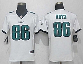 Women Nike Philadelphia Eagles #86 Zach Ertz White Vapor Untouchable Player Limited Jersey,baseball caps,new era cap wholesale,wholesale hats