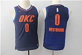 Youth Nike Oklahoma City Thunder #0 Russell Westbrook Navy Swingman Stitched NBA Jersey,baseball caps,new era cap wholesale,wholesale hats
