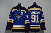 Youth St. Louis Blues #91 Vladimir Tarasenko Blue Adidas Stitched Jersey,baseball caps,new era cap wholesale,wholesale hats