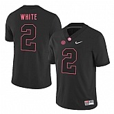 Alabama Crimson Tide #2 DeAndrew White Black College Football Jersey DingZhi,baseball caps,new era cap wholesale,wholesale hats