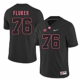 Alabama Crimson Tide #76 D.J. Fluker Black College Football Jersey DingZhi,baseball caps,new era cap wholesale,wholesale hats