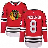 Chicago Blackhawks #8 Bill Mosienko Red Home Adidas Stitched Jersey DingZhi,baseball caps,new era cap wholesale,wholesale hats