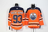 Edmonton Oilers #93 Ryan Nugent-Hopkins Orange Adidas Stitched Jersey,baseball caps,new era cap wholesale,wholesale hats