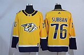 Nashville Predators #76 P.K. Subban Golden Adidas Stitched Jersey,baseball caps,new era cap wholesale,wholesale hats