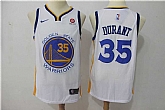 Nike Golden State Warriors #35 Kevin Durant White Swingman Stitched NBA Jersey,baseball caps,new era cap wholesale,wholesale hats