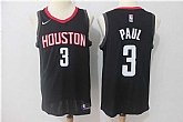 Nike Houston Rockets #3 Chris Paul Black Swingman Stitched NBA Jersey,baseball caps,new era cap wholesale,wholesale hats