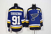 St. Louis Blues #91 Vladimir Tarasenko Blue Adidas Stitched Jersey,baseball caps,new era cap wholesale,wholesale hats