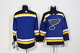 St. Louis Blues Blank Blue Adidas Stitched Jersey,baseball caps,new era cap wholesale,wholesale hats