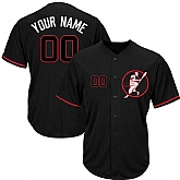 Washington Nationals Black Men's Customized New Design Jersey,baseball caps,new era cap wholesale,wholesale hats