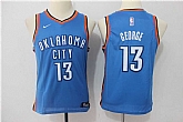 Youth Nike Oklahoma City Thunder #13 Paul George Blue Swingman Stitched NBA Jersey,baseball caps,new era cap wholesale,wholesale hats