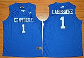 Kentucky Wildcats #1 Skal Labissiere Blue College Basketball Stitched Jersey,baseball caps,new era cap wholesale,wholesale hats