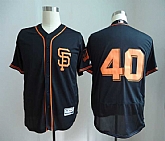 San Francisco Giants #40 Madison Bumgarner Black Flexbase Stitched Jersey,baseball caps,new era cap wholesale,wholesale hats