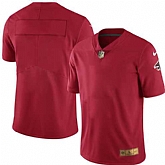 Customized Men's Nike Limited Atlanta Falcons Red Gold Color Rush Stitched Jersey,baseball caps,new era cap wholesale,wholesale hats