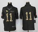 Nike Arizona Cardinals #11 Fitzgerald Anthracite Salute To Service Limited Stitched Jersey,baseball caps,new era cap wholesale,wholesale hats