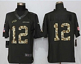 Nike Buffalo Bills #12 Kelly Anthracite Salute To Service Limited Stitched Jersey,baseball caps,new era cap wholesale,wholesale hats