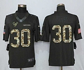 Nike Houston Texans #30 Kevin Johnson Anthracite Salute to Service Limited Stitched Jersey,baseball caps,new era cap wholesale,wholesale hats