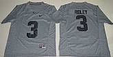Alabama Crimson Tide #3 Calvin Ridley Grey College Football Stitched Jersey,baseball caps,new era cap wholesale,wholesale hats